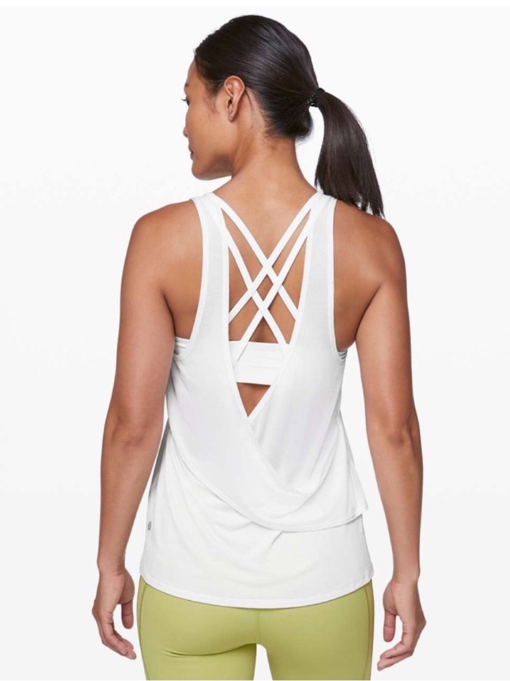 LULULEMON Reenergized Tank
White / White